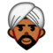 Person Wearing Turban emoji on Emojidex